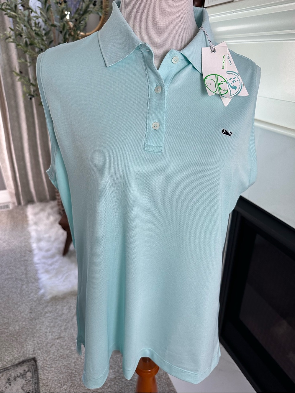 NWT Vineyard Vines Sleeveless Performance Polo - XL